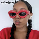 Cat Eye Sunglasses Women Sexy Lip-Shaped Sun Glasses for Female New In Fashion Punk Sunglass Men Gafas De Sol Trending Products