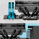ID-Cooling IS-40X V3 CPU Cooler Height Super Slim CPU Radiator 4 Heatpipe 9cm Cooling Fan for INTEL LGA1700 11200 15X AM5 AM4