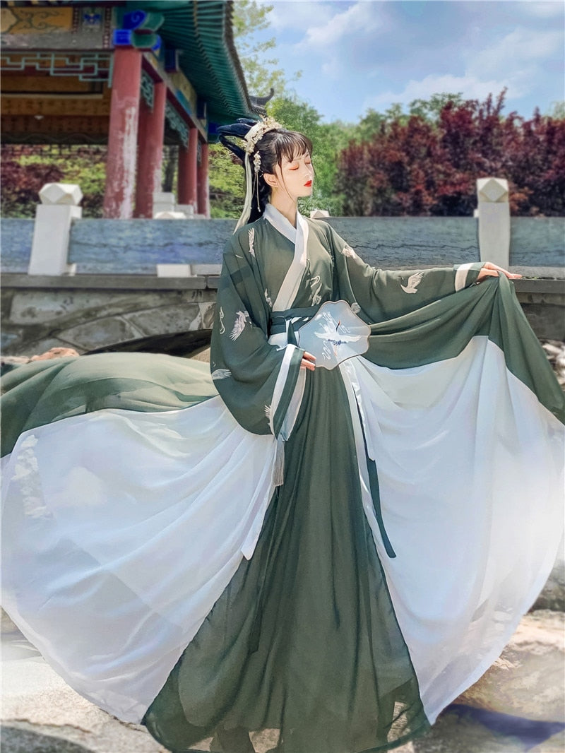 Chinese Dress Oriental Style Fairy Hanfu Costume Cosplay Ancient Traditional Elegant Tang Dynasty Princess Performance ханьфу