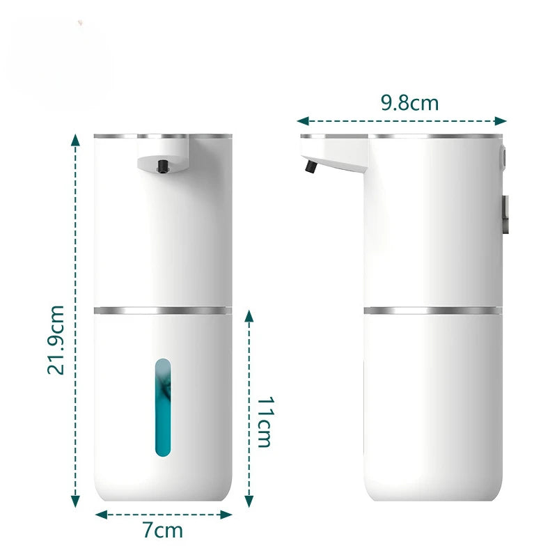 Automatic Foam Soap Dispenser Bathroom Smart Washing Hand Machine With USB Charging White High Quality Material 2 Year Warranty