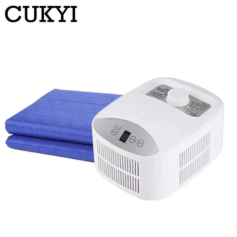 110V 220V Electronic Semiconductor Water Circulation Cooling Pad Sofa Double Bed Mat Automatic Refrigeration With 1-9 Hour Timer