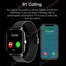 New SmartWatch BluetoothCall Take Control Voice Assistant Custom Watch Face  24-Hour Heart Rate Monitnoring SmartWatch Women Men