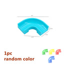 Marble Race Run Big Building Blocks Crazy Rolling Ball Compatible Slide Dinosaur Tunnel Animal Bricks Parts Accessory Kids Toys