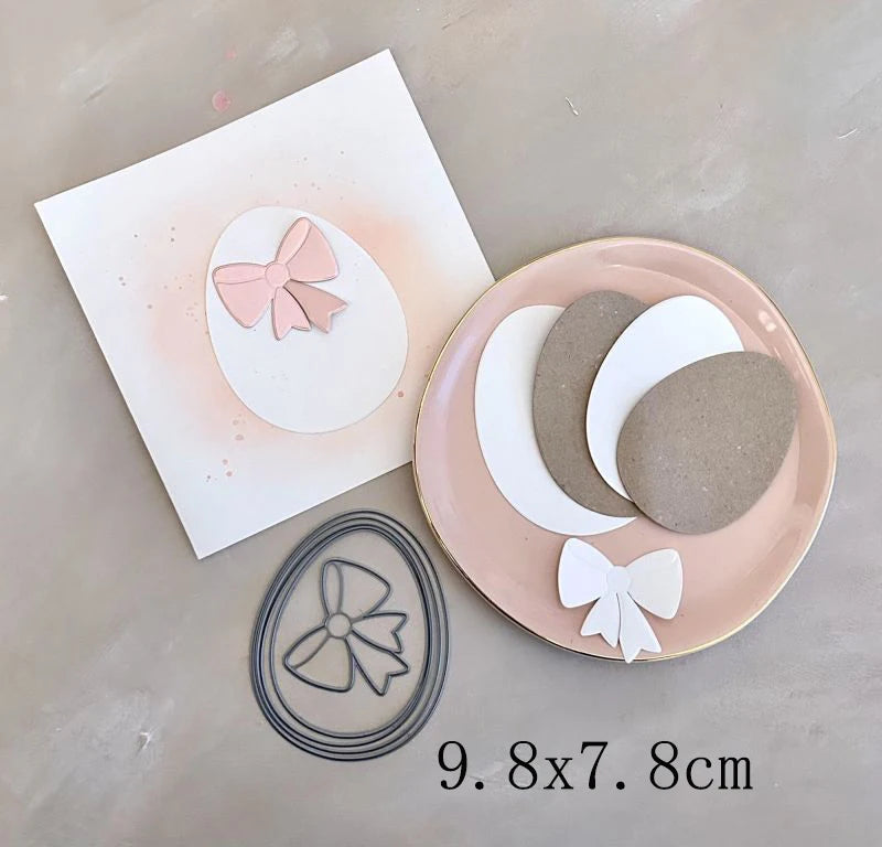 Piggy Craft metal cutting dies cut die mold New Easter series Scrapbook paper craft knife mould blade punch stencils dies