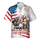 Funny Men's Shirt Animal Pig 3D Printed Beach Cute Pet Graphic Shirts For Men Clothes Casual Hawaiian Surfing Short Sleeve