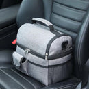 10L Portable Thermal Lunch Bag Food Box Durable Waterproof Office Cooler Lunch Box Ice Insulated Case Camping Oxford Dinner Bag