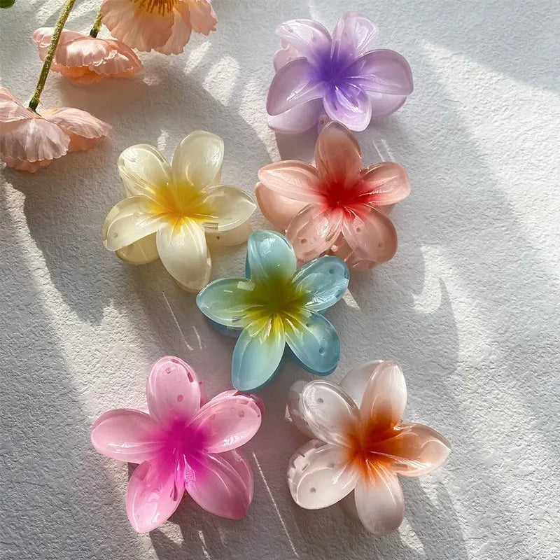 Flower Clip for Hair Large Hair Clip Hairpins for A Woman Hairclip Crab for Hair Clamps Ladies Korean Accessories JZ010