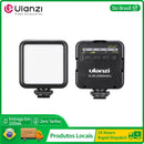 Ulanzi Mini Portable LED Video Light Triple Cold Shoe Rechargeable Vlog Fill Light Photography Lighting Tripod Kit CRI95+