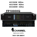Original brand LOGO FP10000Q Professional Digital Power Amplifier 1x1350W 8OHM High Power Subwoofer Amplifier Line Array Speaker