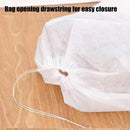 50Pcs Shoe Drawstring Bags Anti Yellowing Dustproof Shoe Bags For Travel Non-woven Storage Pouch With Drawstring For Shoes Boots