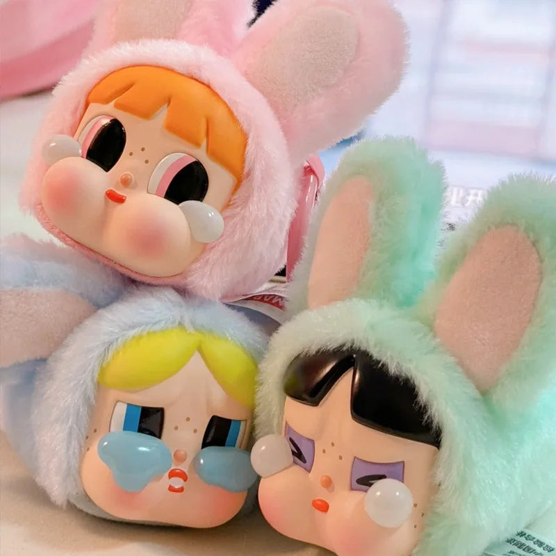 Crybaby Vinyl Face Plush Doll Blind Box Baby Girl Anime Figures Mystery Box Crybaby Action Figure Backpack Bag Pendant Toy Gifts