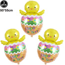 Easter Egg and Spoon Race Game Set Game for Kids Activity Holiday Outdoor Yard Easter Egg Hunt Birthday Party Lawn Baby Shower