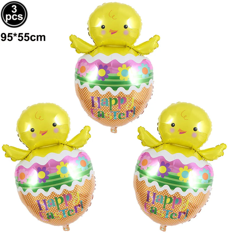 Easter Egg and Spoon Race Game Set Game for Kids Activity Holiday Outdoor Yard Easter Egg Hunt Birthday Party Lawn Baby Shower