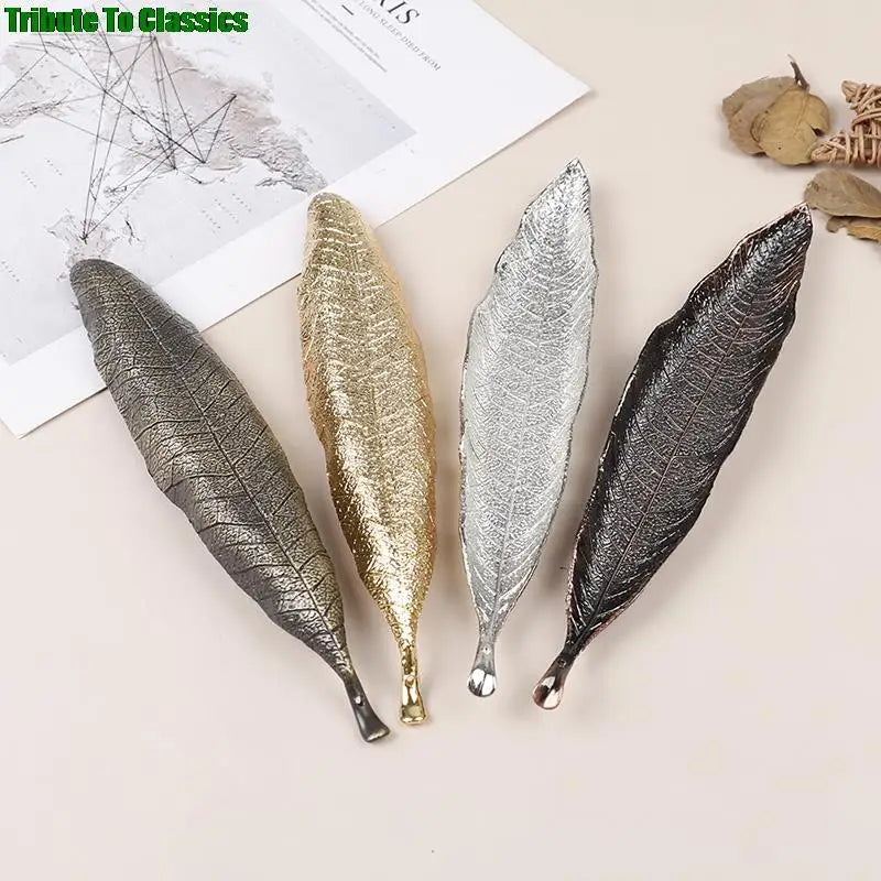 New Arrival 1PC Incense Holder Ash Catcher Long Leafs Censer Meditation Home Decor Accessories