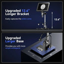 TOMLOV DM9 Max 10.1" HD IPS HDMI Digital Microscope 1500X 20MP Coin Microscopio Magnifier Soldering Microscopes For Repairing