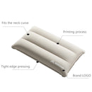 BISINNA Inflatable Pillow,Portable Camping Neck Pillow,Compressible Folding Flocking Air Cushion for Sleeping Travel Hiking