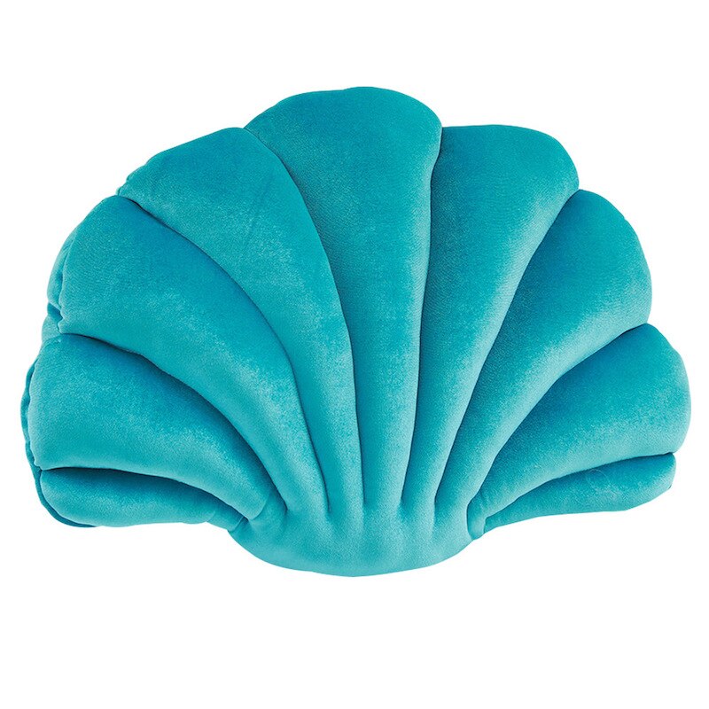 Shell Cushion Patio Decorative Pillow Love Present Soft Fleece Chic Fresh Sea Warm Home Sofa Car Decorating