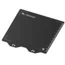 1pcs Build Plate PEI-pro Magnetic Steel Platform Spring Steel Cold Punched PEI Sheet for Voron 0.1/0.2 3D Printer Accessories