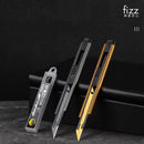 Fizz Metal Utility Knife Blade Paper Cutter Aluminum Alloy Pocket Knifes with Self-Locking Design Stationery Supplies