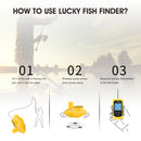 LUCKY FFCW1108-1&FFW1108-1 Portable Echo Sounder 400feet(120M)Wireless operating range Ocean River Wireless Fish Finder