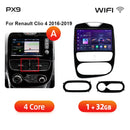 AWESAFE PX9 Car Radio Autoradio for  Renault Clio 4 2012-2019 Wireless Carplay Screen Android Auto Stereo GPS Navi FM RDS BT SWC
