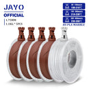 JAYO High Speed Marble PLA Filament 5 Rolls High Speed PLA 3D Printer Filament For FDM Marble-Like Texture 3D Printing Materials