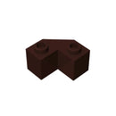 Gobricks 10PCS Building Blocks 2x2 Brick 45 degrees compatible with 87620 Ｃhildren's  toys Assembles Small Particle Parts Brick