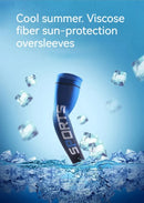 Outdoor Sun Protection Minimalist Men's Breathable Arm Protectors European And American Ice Mask Patterns, Versatile Sleeve