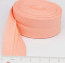 25mm (1“) width Bias Tape 100% Cotton Extra Soft for Baby Cloth Skin-friendly Fablic Bias Binding Tape Ironed Folded 12 yards