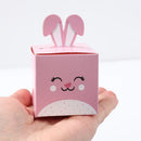 Easter Rabbit Ear Handheld Paper Box Candy Cookie Gift Box Gift Packaging Birthday Party Gift Box Happy Easter Party Supplies