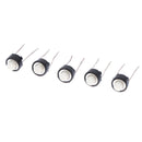 10pcs Mini Micro Momentary Tactile Push Button Switch 4 Pin ON/OFF Keys Button DIP 6x6x5mm Micro Switch Accessories