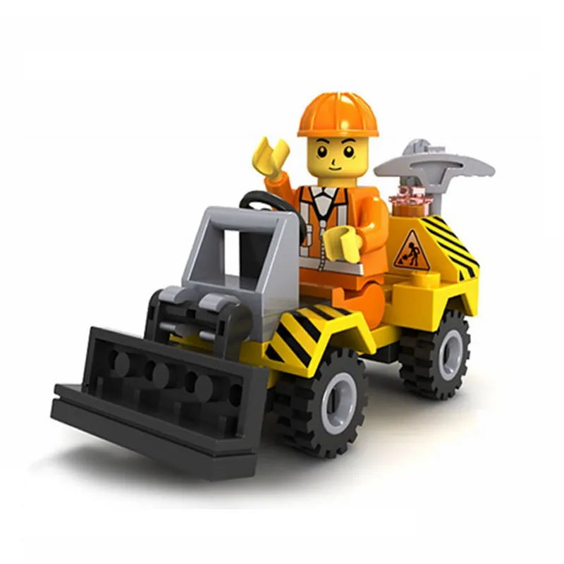 SLUBAN Girl Princess Royal Carriage Wagon Horse Racing Party Model Building Blocks Enlighten Action Figure Toys For Children