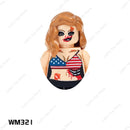 SAW Horror Movie Jack Ripper Mini Action Figures Building Blocks Brick Models Silent Hill Horrifying Chainsaw Man Halloween Toys