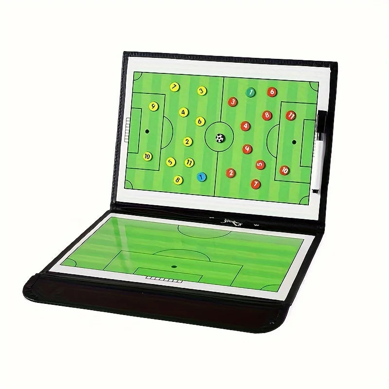 Foldable Magnetic Football Basketball Training Board, Soccer Coaching Clipboard For Match Training, Soccer Accessories