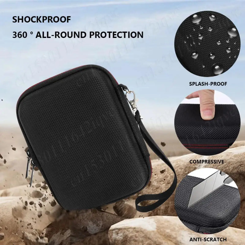 For R36S/R35S Game Console Storage Bag Hard Carrying Case Shockproof Carrying Bag for Anbernic RG35XX/RG353V/RG353VS Case Bag