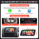 1920*720 RoadTop Linux Touch Screen Multimedia Display For Audi Q5 2009-2017 With Wireless CarPlay Android Auto Airplay Autolink