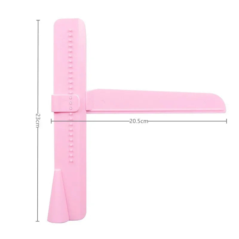 Cake Scraper Surface Smoothing Device Adjustable Edge Decorating Plastic Cake Cream Scraper Icing Rotating Cake Decoration Tools