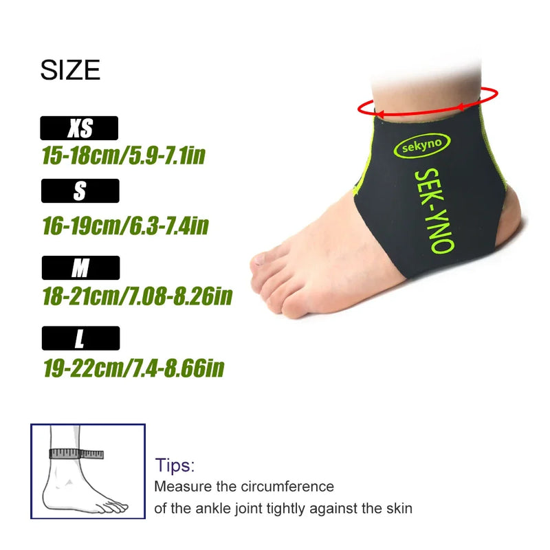 Spacer Fabric Ankle Sleeve Support Brace for Swelling Reduction, Stabilizing, Pain Relief, Sprains, Strains, Sports, Exercise