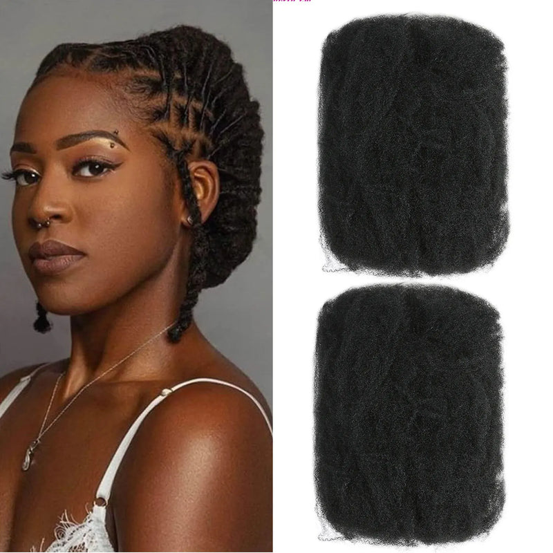 For Junky Curl Afro kinky Curly Synthetic Braiding Hair Extensions For DIY Good Omens 50g/pcs For Dreadlocks Twist Braids Hair