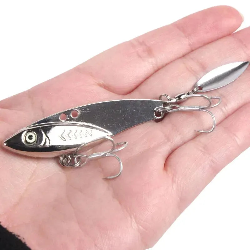 BURLE 5g-30g Freshwater Saltwater Long Cast VIB Lure Zinc Alloy Metal Fish VIB Bait