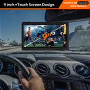 XGODY 9" Sat Nav Truck Car GPS Navigation for Lorry HGV Free UK EU Maps Updates