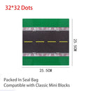 City Street View Road BasePlate Building Blocks 32*32 Dots Blocks DIY Toys Parking Lot Football Basketball Court Mini Bricks