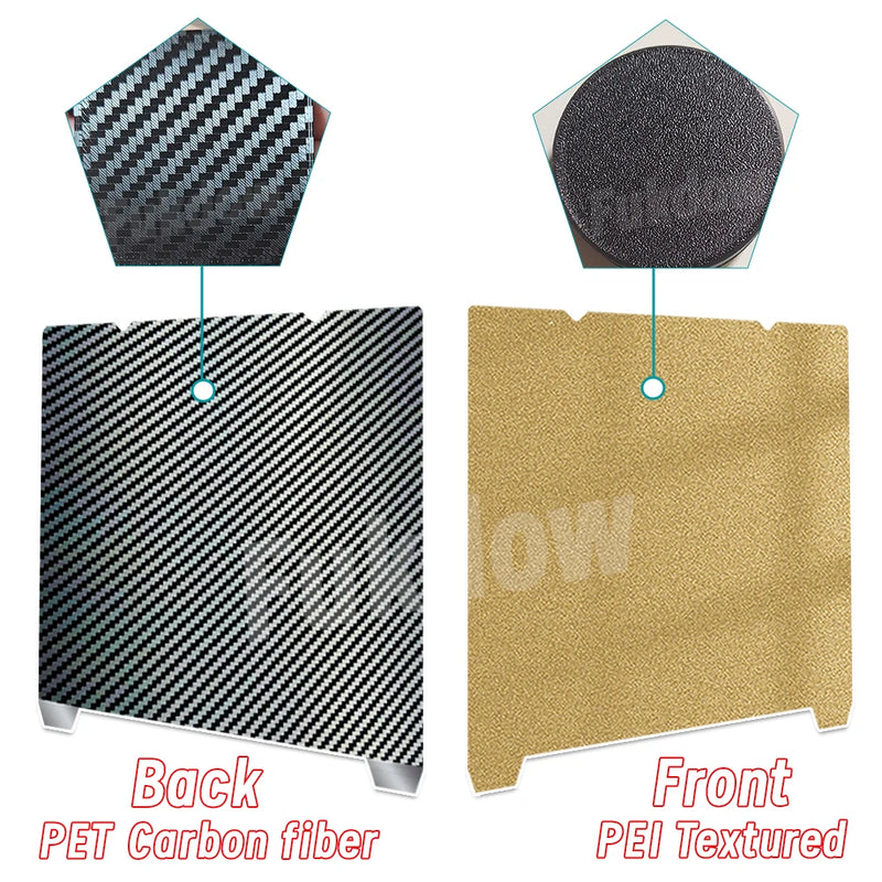 For Ender 3 v3 se/KE Build Plate PET PEO PEY H1H For Creality K1/ K1C PEI Honeycomb Build plate 235 x 235 build plate magnetic