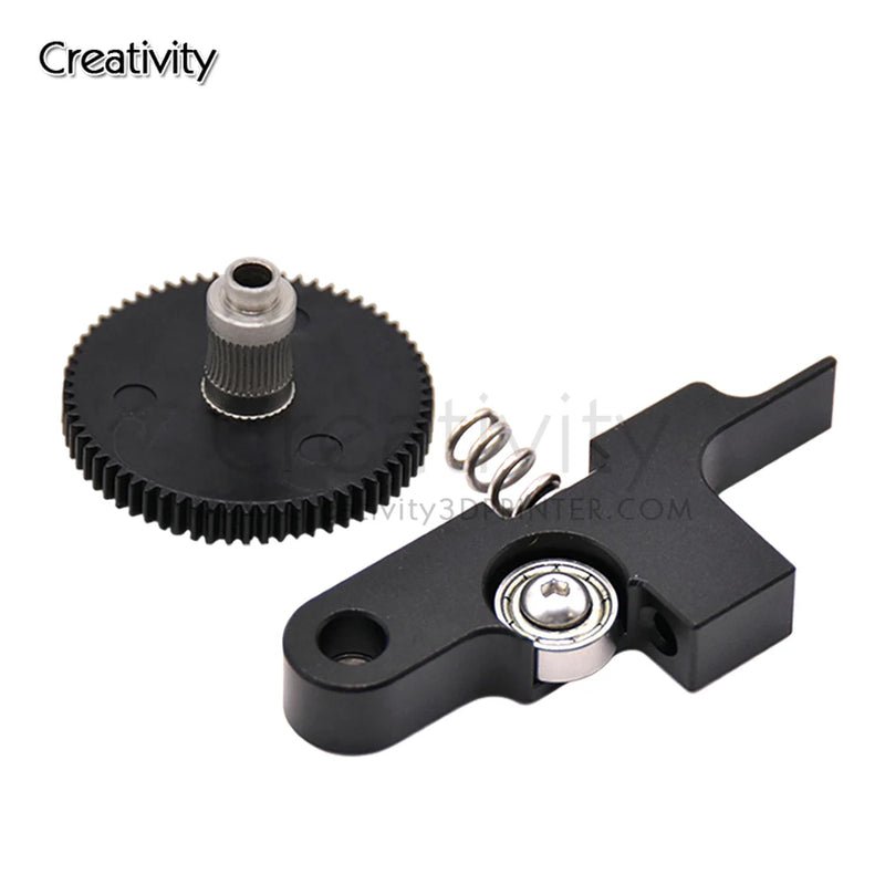 Upgraded Titan Aero Metal Extruder Idler Arm CNC Gear with 66 Teeth 1.75mm Prusa i3 Sidewinder X1 X2 Genius Extruder Parts