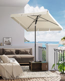 SONGMICS parasol, balcony shade, UPF 50 +, storage s bag, without Stand