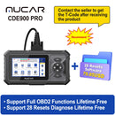 MUCAR CDE900 Pro Obd2 Scanner Auto Car Diagnostic Tools Scanner Automotive OBD Tool Code Reader 28 Reset Full System Diagnosis