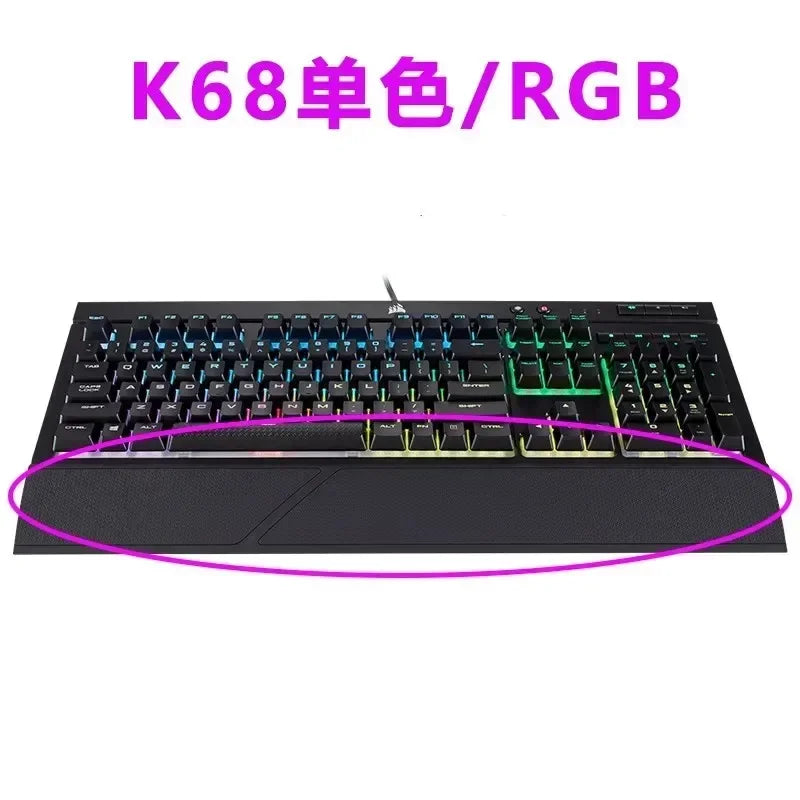 Keyboard wrist rest for Corsair K70 MK2 K55 K63 K65 K68 K100 STRAFE genuine hand rest accessory keycap