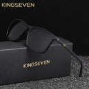 KINGSEVEN Polarized Men Sunglasses Anti-UV400  Lens Rectangle Driving Glasses Women Eyewear Accessory Oculos