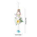 2024 Easter Flower Angel Wings Girls Window Sitting Fairy Tree Hanging Figurine For Woman Gift Home Wedding Birthday Party Decor