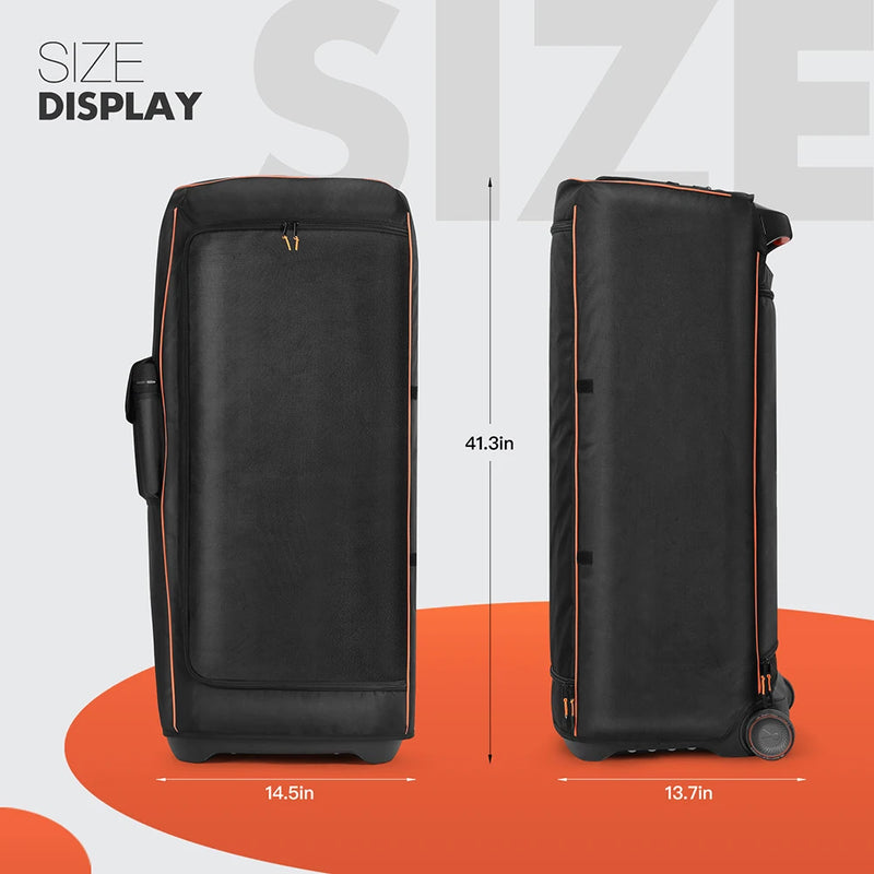 Speaker Dust Cover Waterproof Protective Case Speaker Cover for JBL Partybox Ultimate Speaker Bag with Side Storage Pocket